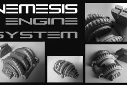Nemesis Engine System 3D print