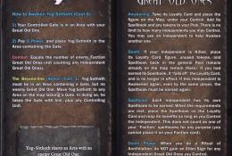 Independent Great Old One Loyalty Card - Yog-Sothoth + rub karty (z Onslaught Two)