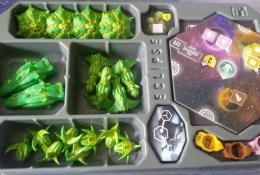 Herní komponenty - zelený hráč