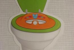 Záchod: herní deska pro děti