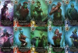 Lords cards (od každého lorda ze základu 2 noví - smugler lords z rozšíření Kraken posilu nedostali)