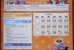 Hráčská deska - Marquise de Cat