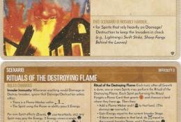 Scénář Rituals of the Destroying Flame