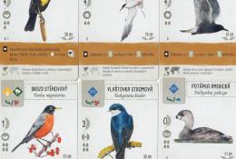 Ptáci z modrého biotopu (mokřad) - příklad
