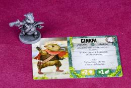Cinkal (se svojí kartou)