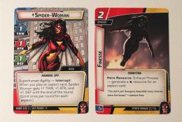 SPIDER-WOMAN - karta hrdinky a karta UPGRADE