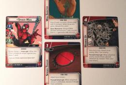 SPIDER-MAN - karta hrdiny a karty UPGRADE