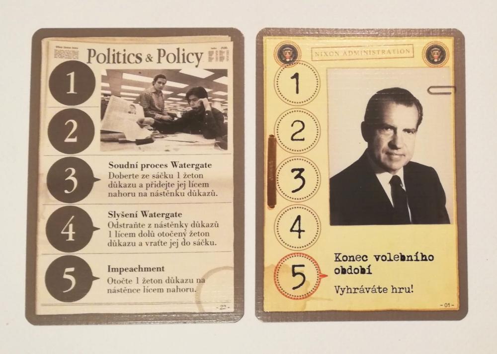 Karta novinářů a karta Nixonovy administrativy