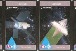 Karty kosmických lodí pro začátečnickou variantu hry