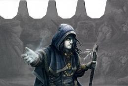 Černý druid - deska hráče - rub