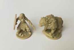 Figurky náčelníků - Borgild a Kaija (modul WARCHIEFS)