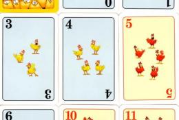Karty so sliepkami - modré sa spočítavajú, červené sa niekedy môžu odpočítať