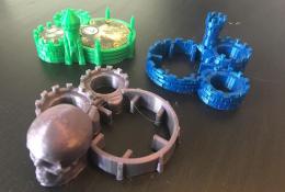 Runewars Homebases (elfovia, ludia a nemrtvi) - 3D print