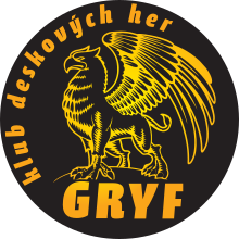 Gryf – klub deskových her - logo