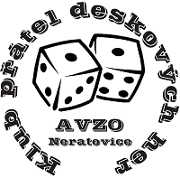 Klub přátel deskových her AVZO Neratovice - logo